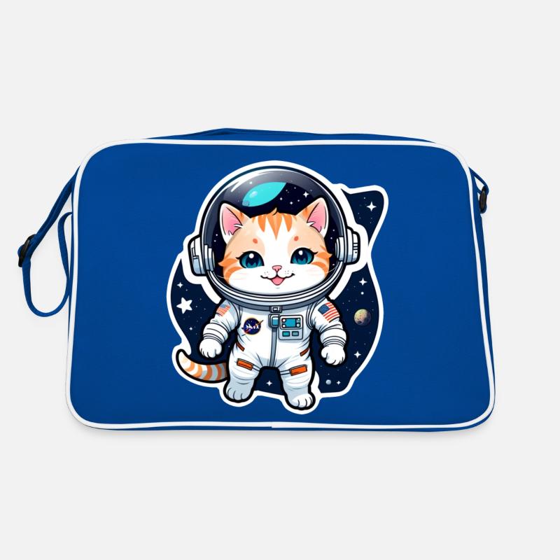 chat astronaute - espace Sac Retro
