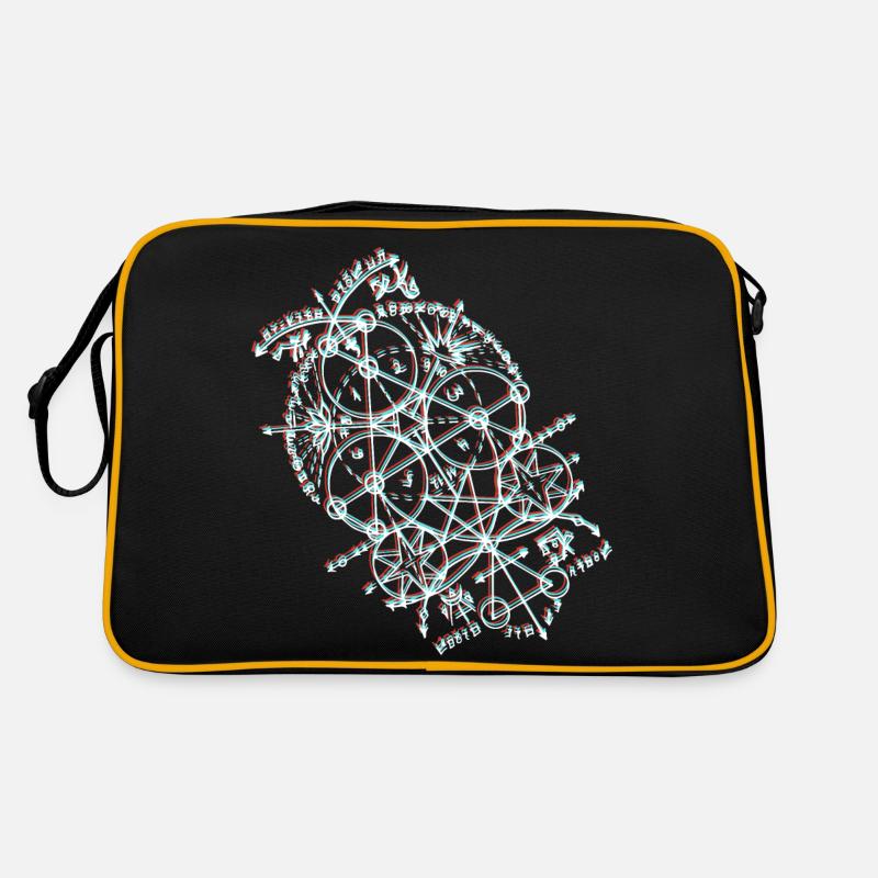 Mystical Geometry Retro Bag