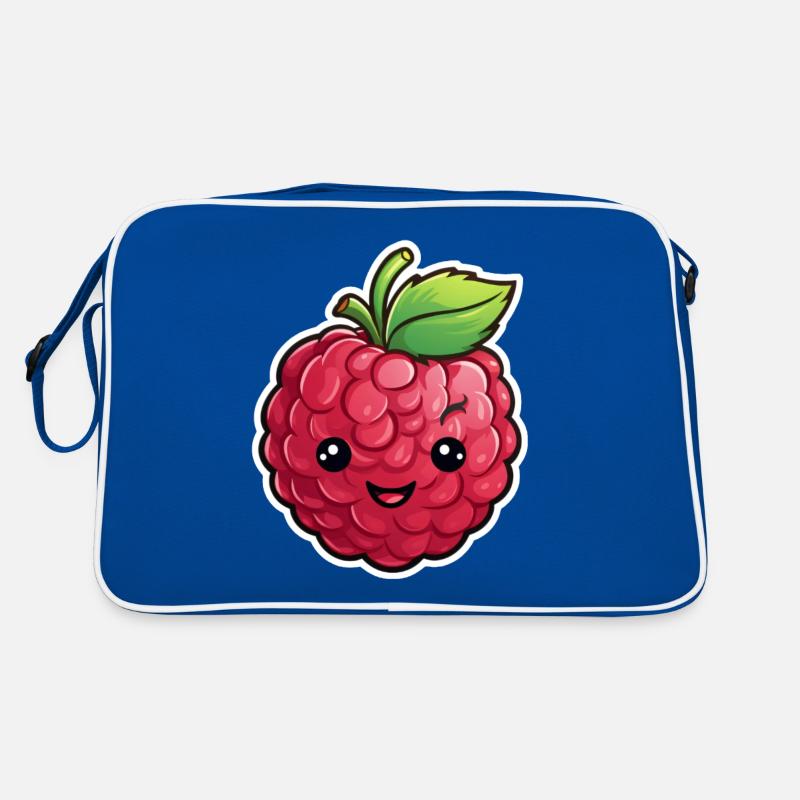 Raspberry Retro Bag