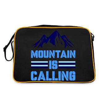 Mountain Adventure is Calling - Retro Bag - black/gold - Back
