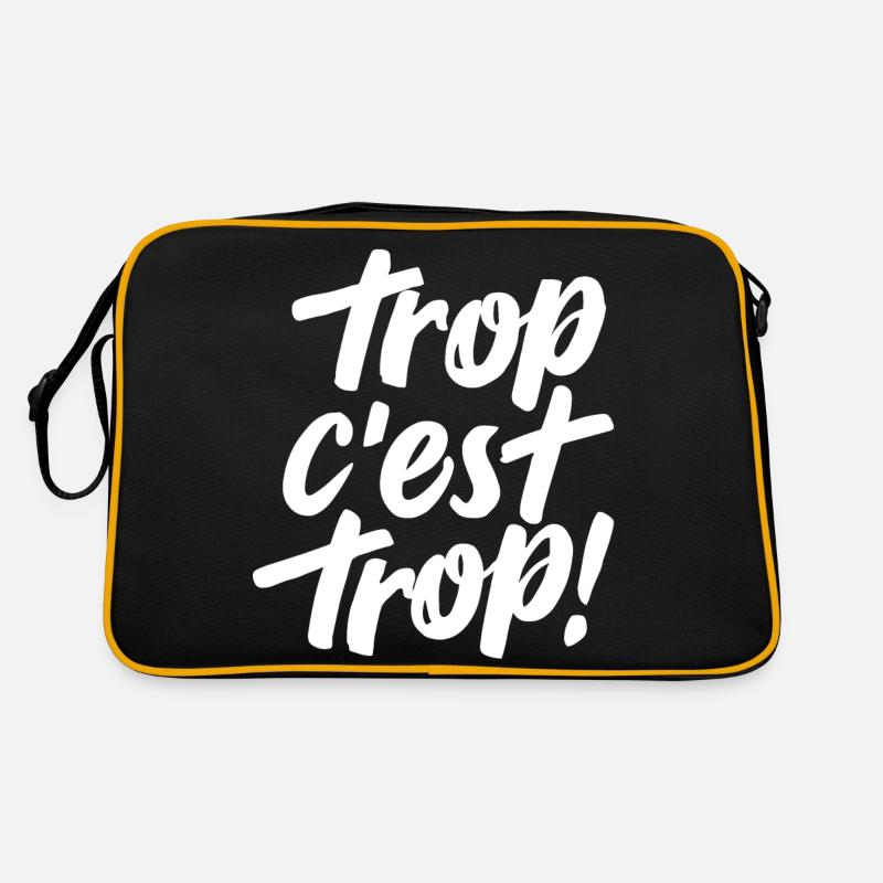Trop c'est trop Sac Retro