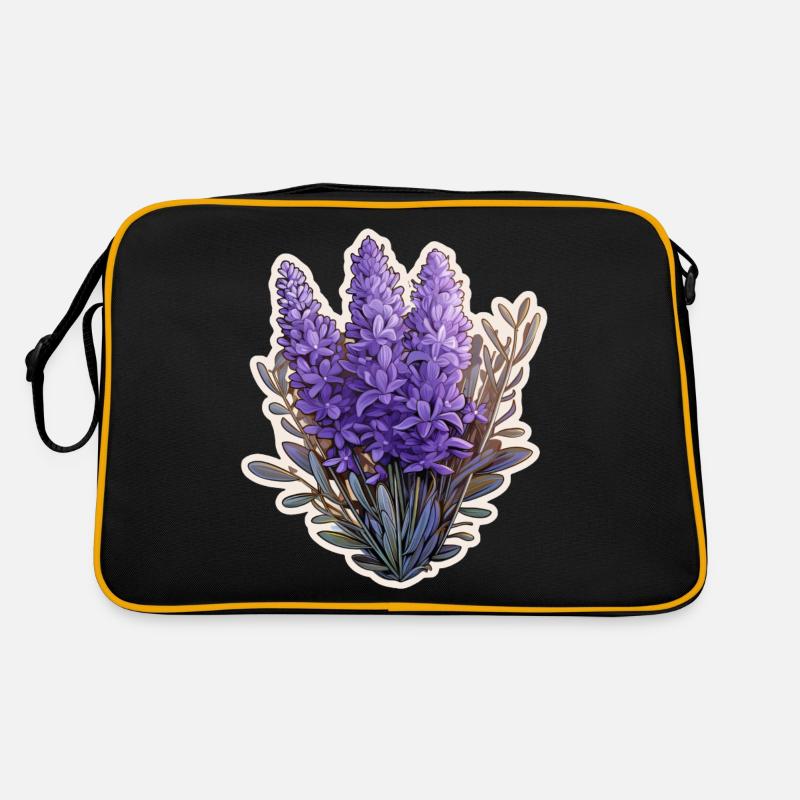 Lavendel Retro Tasche