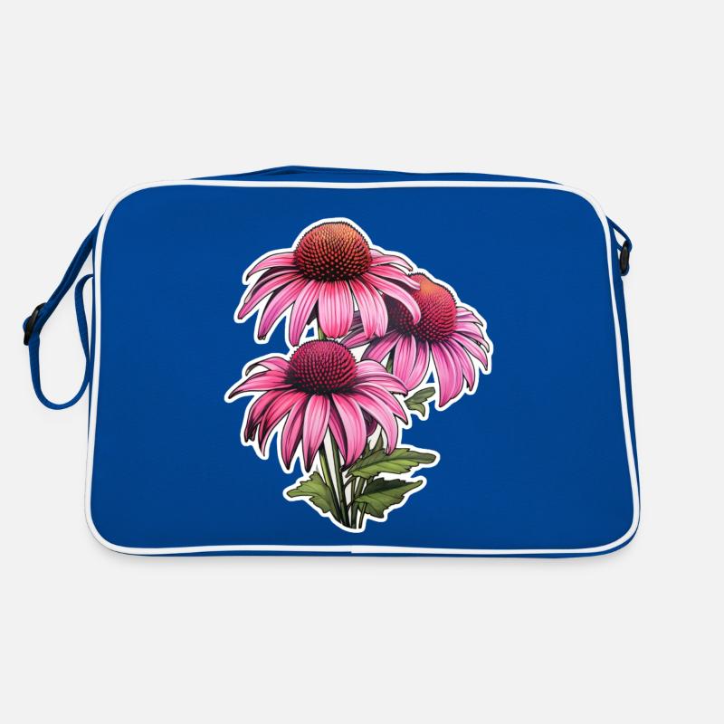 Échinacée 3 Fleurs Sac Retro