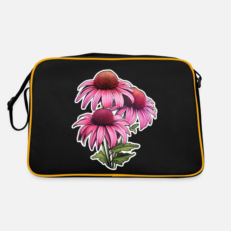 Échinacée 3 Fleurs Sac Retro