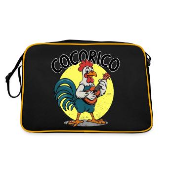 guitar - Retro Bag - black/gold - Back