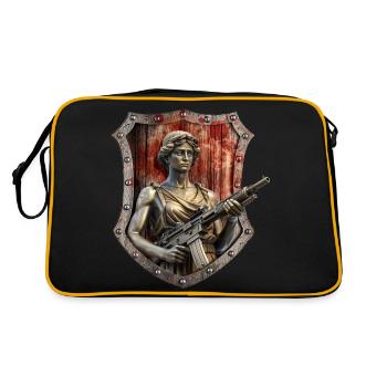 Martyr de la machine - Sac Retro - noir/or - Dos