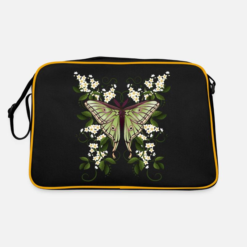 Butterfly Moth Butterfly Retro Bag