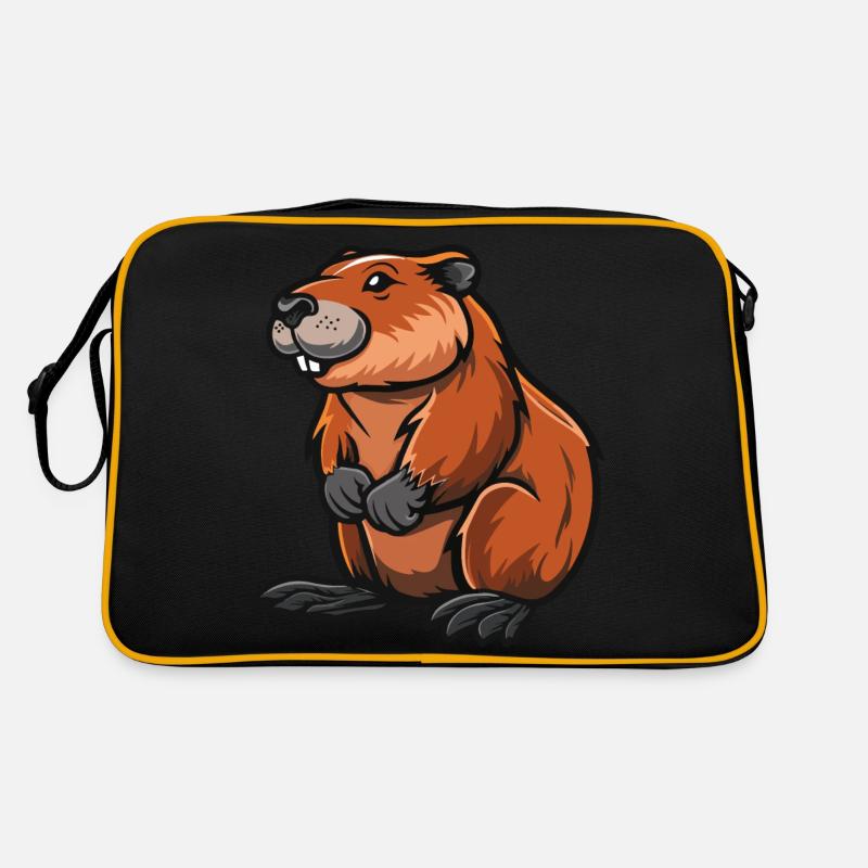 hamster comic Retro Tasche