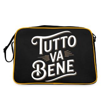Tutto va bene - Sac Retro - noir/or - Dos