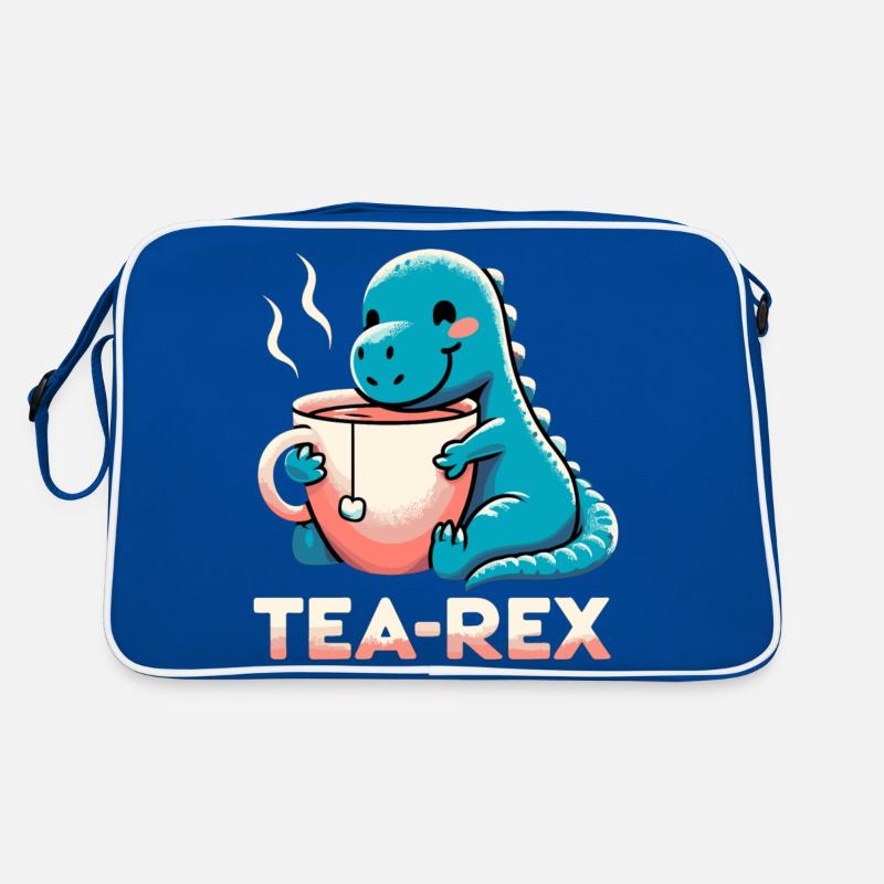 Thé Rex Thé Rex Cadeau de buveur de thé Sac Retro