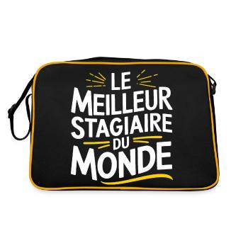 Le meilleur stagiaire du monde - Sac Retro - noir/or - Dos