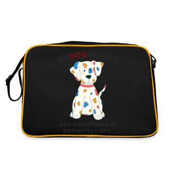 UnDOGnoised: But Something is Definitely Off. - Retro Bag - black/gold - Back