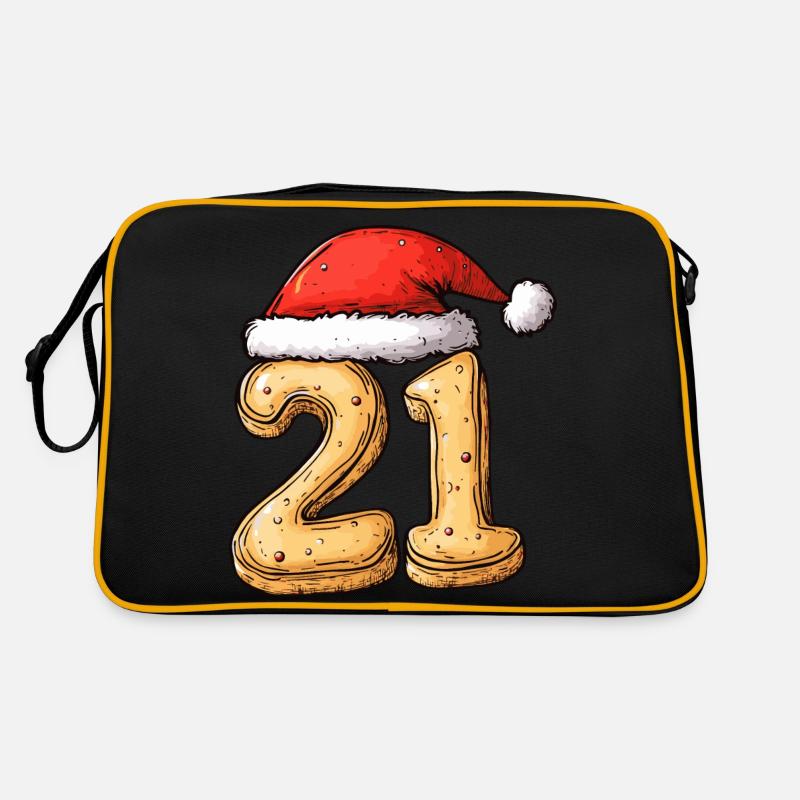 Biscuit de Noël à 21 chiffres Sac Retro