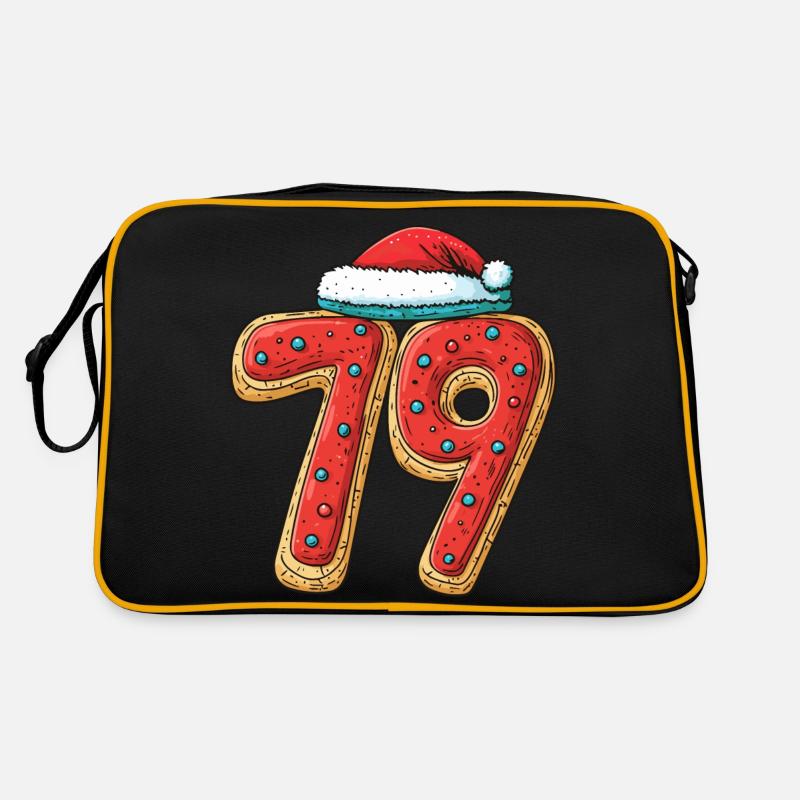Biscuit de Noël à 79 chiffres Sac Retro