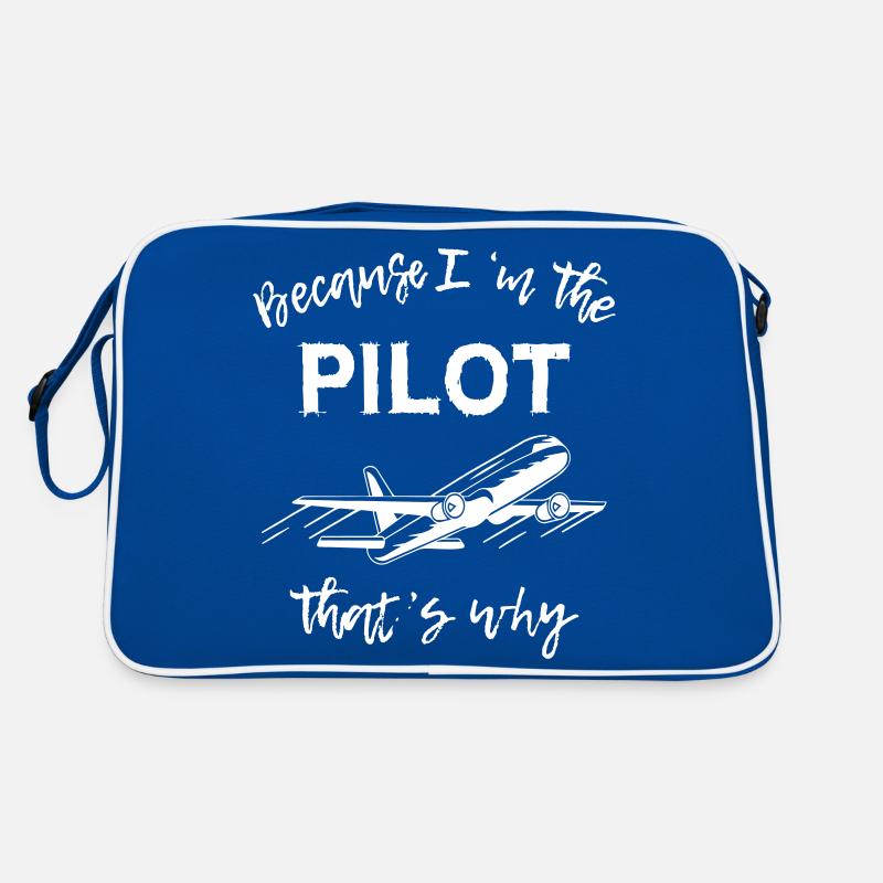 Parce que je suis le pilote, c’est pourquoi Sac Retro