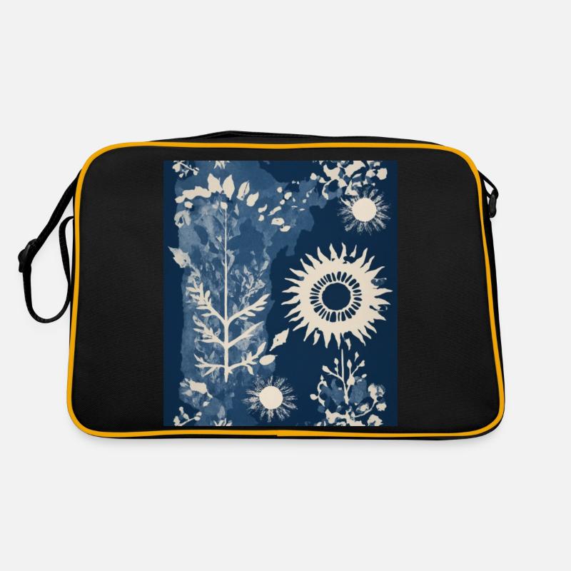 Abstract plant composition Retro Bag
