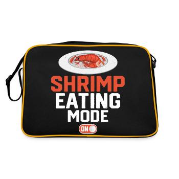 Mode de consommation de crevettes sur les fruits de mer Shrimp Lover - Sac Retro - noir/or - Dos