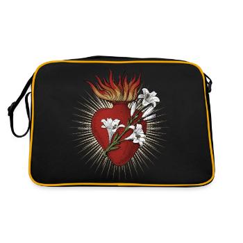 The Most Chaste Heart of Joseph - Retro Bag - black/gold - Back