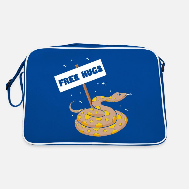 King python design pour les amateurs de serpents Sac Retro