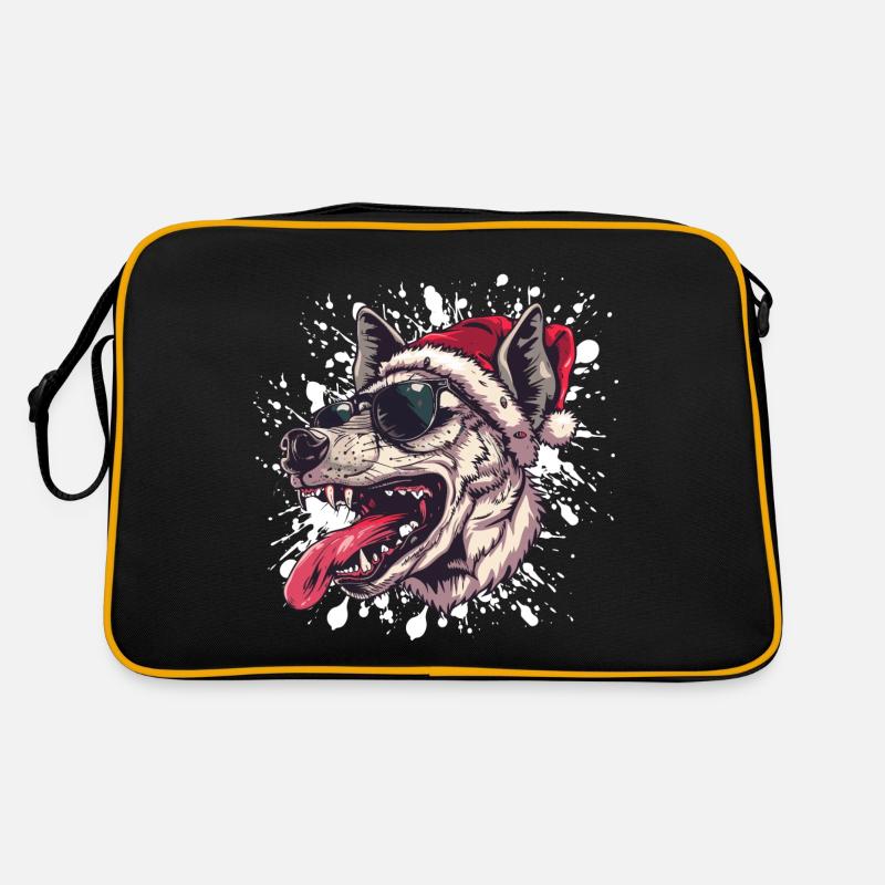 Hyène Noël drôle Sac Retro