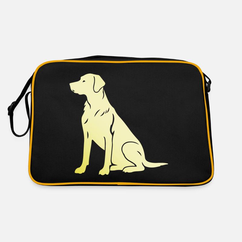 Dackel Dachshund Silhouette Hund Silhouette Retro Tasche