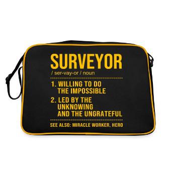 Géomètre - Sac Retro - noir/or - Dos