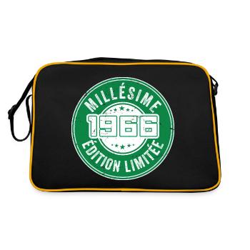 Millésime 1966 | édition limitée Anniversaire 1966 - Sac Retro - noir/or - Dos