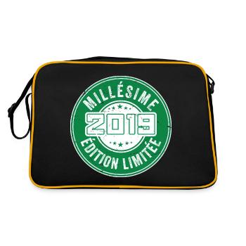 Millésime 2019 | édition limitée Anniversaire 2019 - Sac Retro - noir/or - Dos