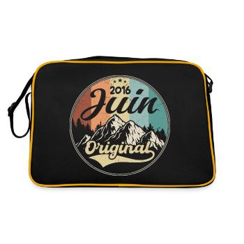 Juin 2016 - Juin 2016 Anniversaire 2016 Original - Sac Retro - noir/or - Dos