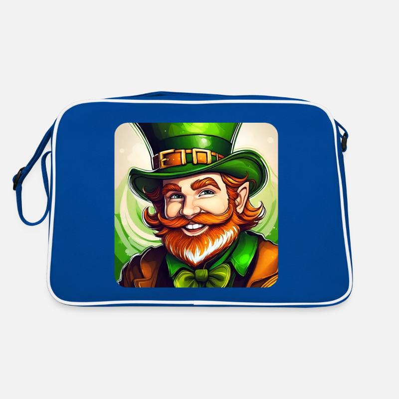 Saint Patrick's Day Irish Leprechaun Leprechaun Imp Retro Bag