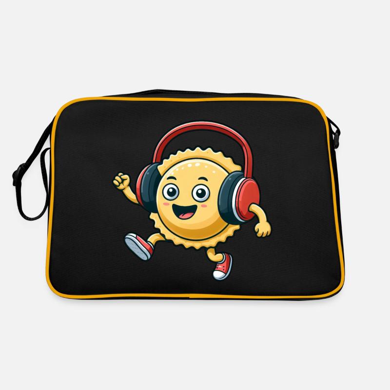 Ravioli Pasta Italian Techno Dancing Cartoon Retro Bag