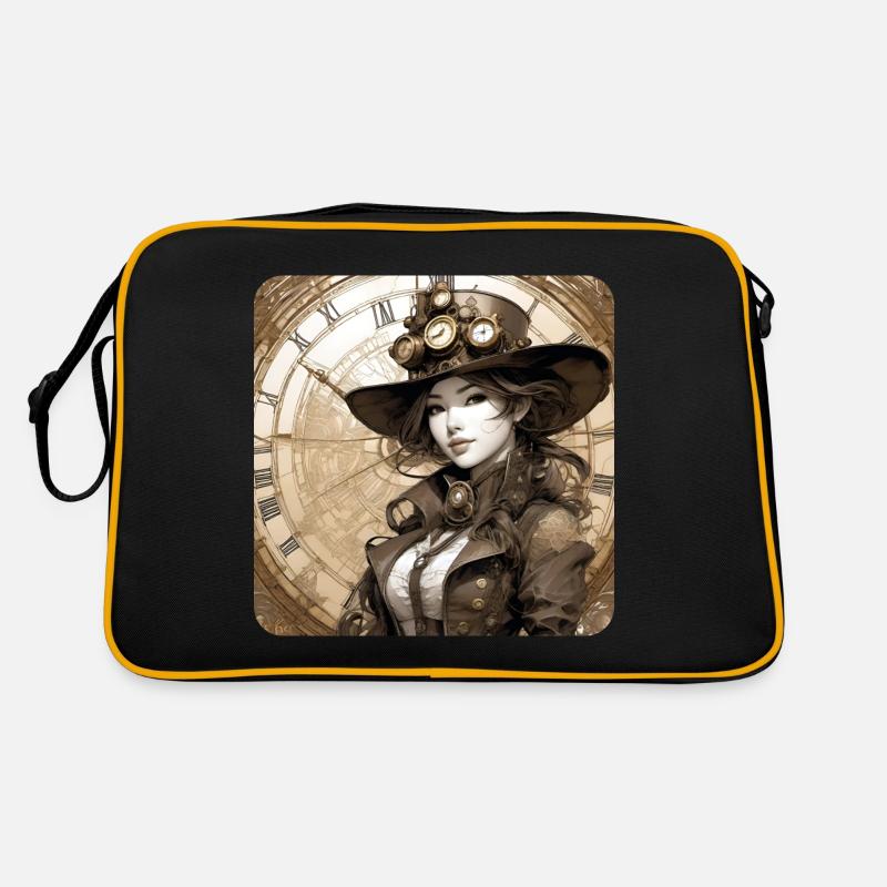 Fille Steampunk Cool Sac Retro