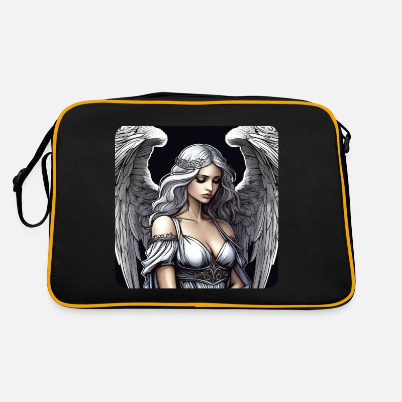 Einsamer Engel Retro Tasche
