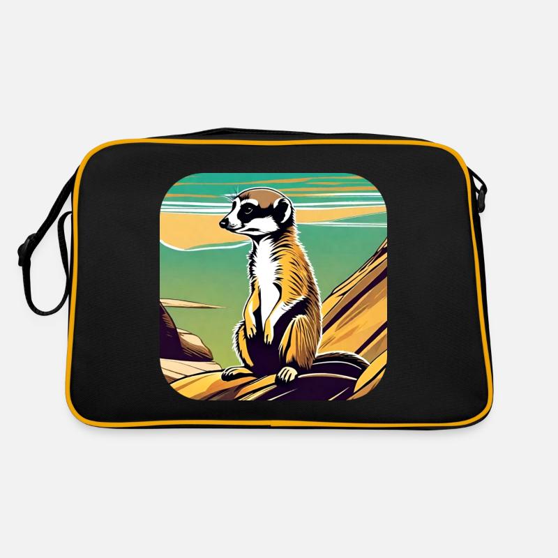 Suricate mignon Sac Retro