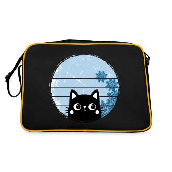 Bain de glace nageur d’hiver « Icebath Winter Cat » - Sac Retro - noir/or - Dos