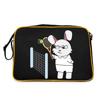 Tennis enfants lapin I drôles d’animaux | Sports | Kani - Sac Retro - noir/or - Dos