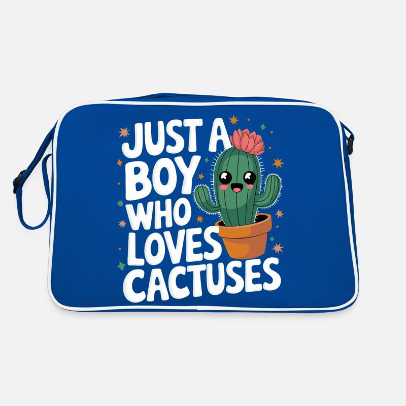 Cactus Cacti Desert Plant Retro Bag