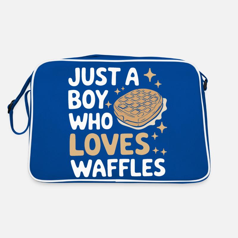 Waffles Breakfast Sweets Retro Bag