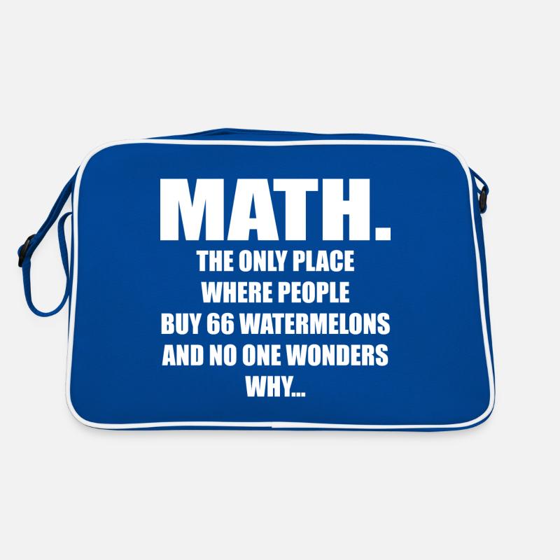 Math And Watermelons Mathematics Calculation Numbe Sac Retro