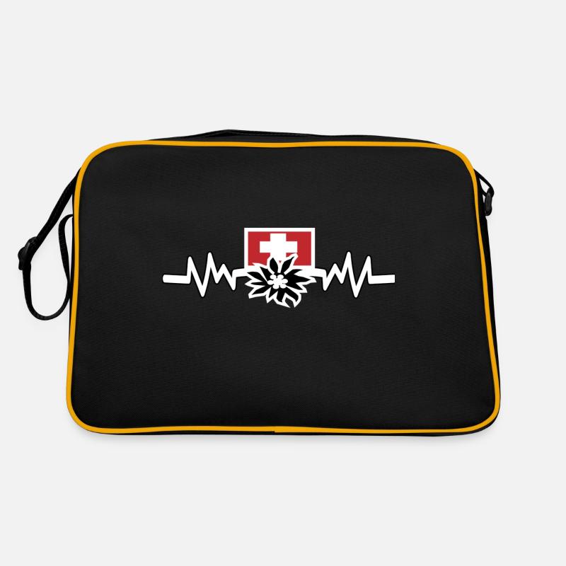 Swizerland Schweiz Retro Tasche