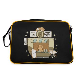 Dog Cafe - Retro Bag - black/gold - Back