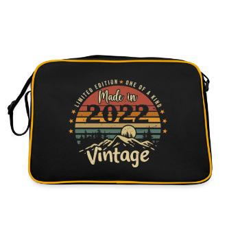 2022 Anniversaire Né En 2022 Édition Limitée - Sac Retro - noir/or - Dos