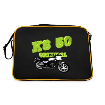 Zündapp Krad KS 50 Millésime refroidi à l’eau - Sac Retro - noir/or - Dos