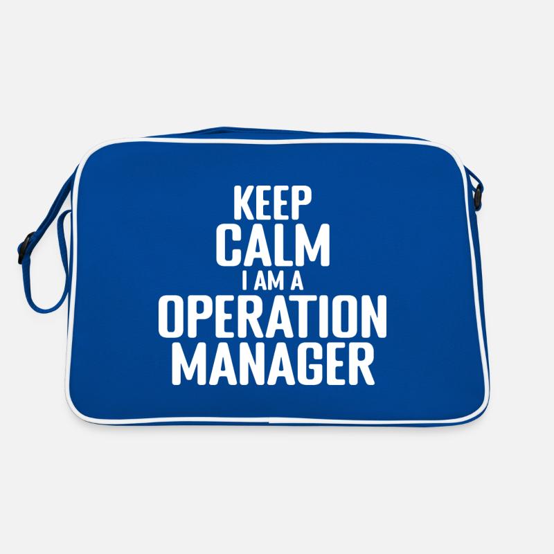 Operation Manager: keep calm Retro Bag
