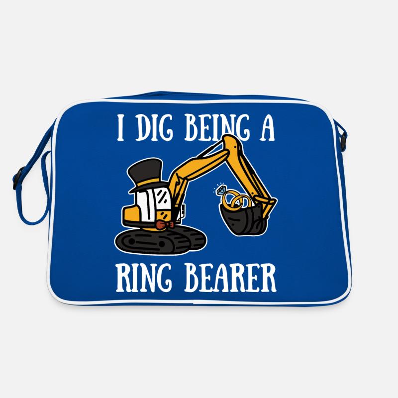 Ich mag es, ein Ringträger zu sein Retro Tasche