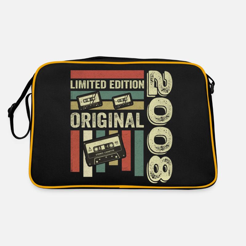 Millésime 2008 - Citation d’anniversaire rétro 2008 Sac Retro
