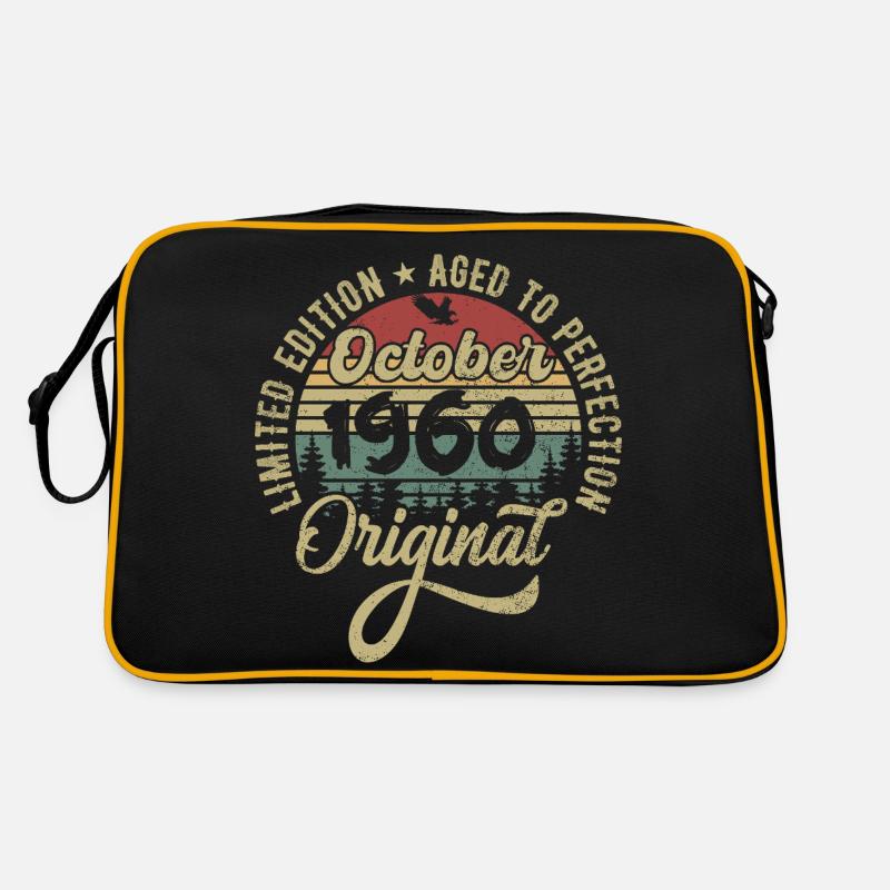 october 1960 anniversary october 1960 october Retro Bag