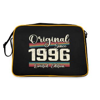 1996 Cadeau D’anniversaire Rétro Vintage 1996 - Sac Retro - noir/or - Dos
