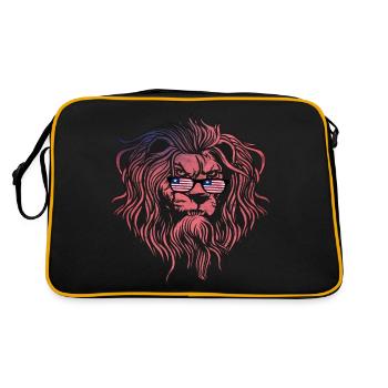 Libéria - Sac Retro - noir/or - Dos