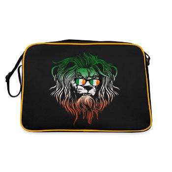 Irlande - Sac Retro - noir/or - Dos